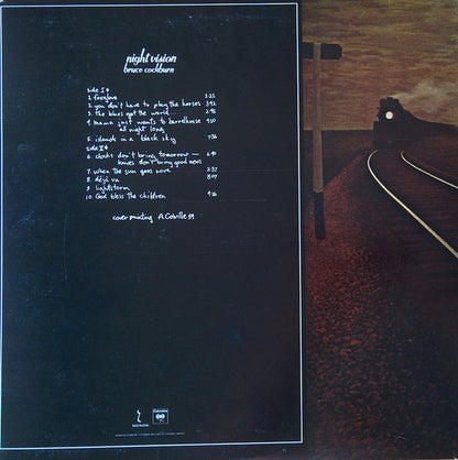 Bruce Cockburn – Night Vision (Used vinyl)