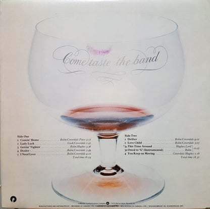Deep Purple ‎– Come Taste The Band (Used vinyl)