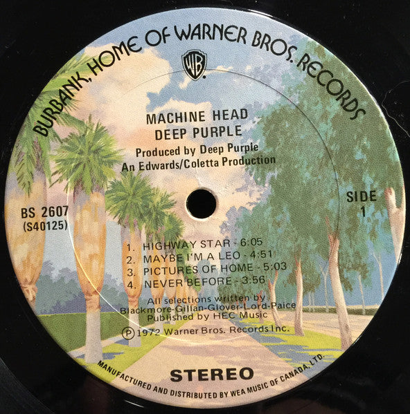 Deep Purple – Machine Head (Used vinyl)