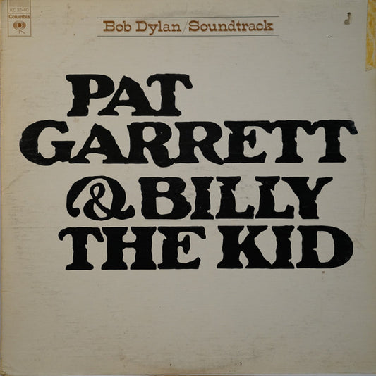 Bob Dylan – Pat Garrett & Billy The Kid (Used vinyl)