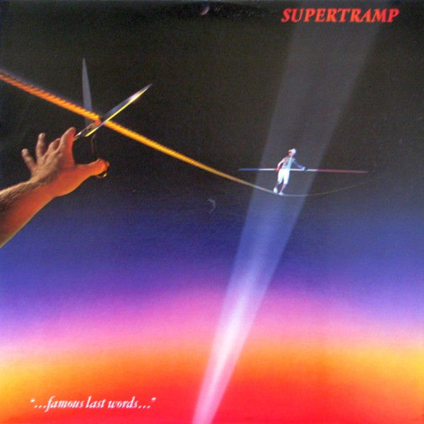 Supertramp ‎– "...Famous Last Words..." (Used vinyl)