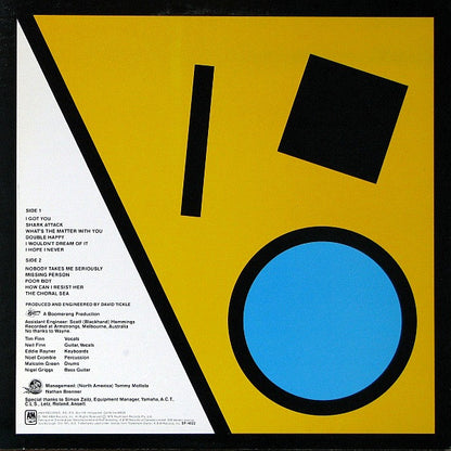 Split Enz – True Colours (Used vinyl)