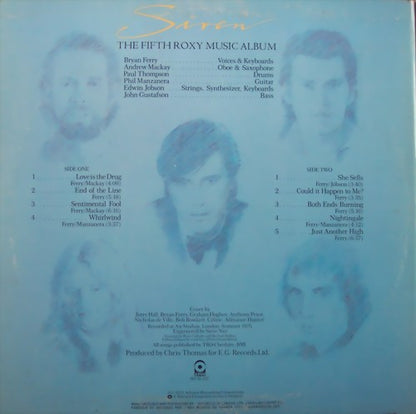 Roxy Music – Siren (Used vinyl)