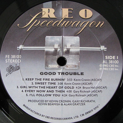 REO Speedwagon – Good Trouble (Used vinyl)