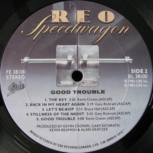 REO Speedwagon – Good Trouble (Used vinyl)