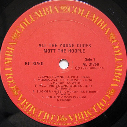 Mott The Hoople – All The Young Dudes (Used vinyl)