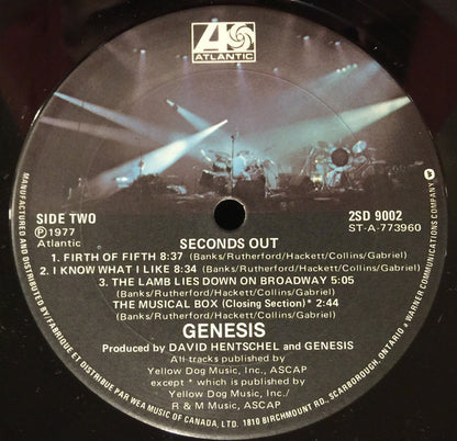 Genesis – Seconds Out (Used vinyl)