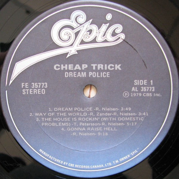 Cheap Trick – Dream Police (Used vinyl)