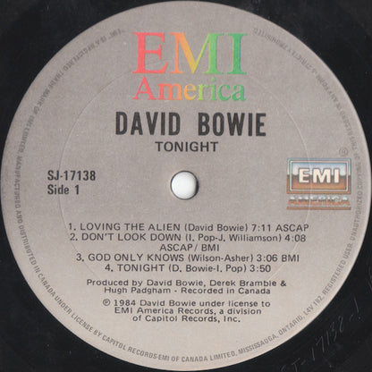 David Bowie – Tonight (Used vinyl)