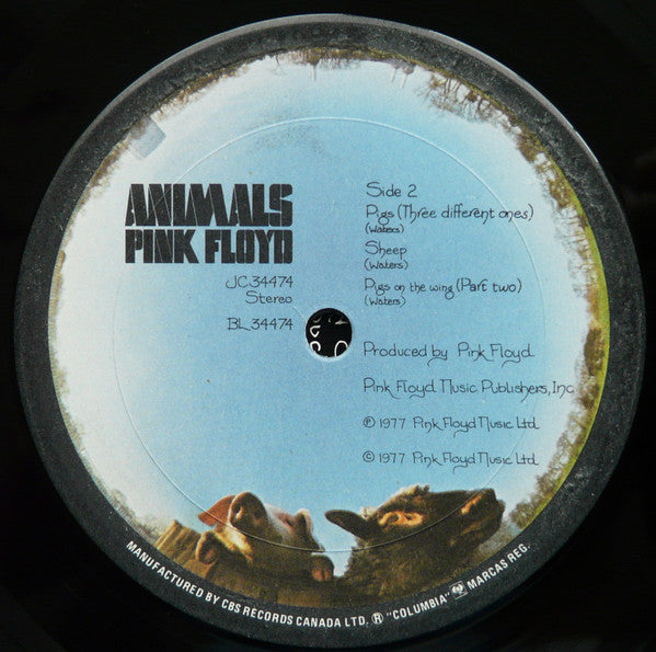 Pink Floyd - Animals (Used vinyl)