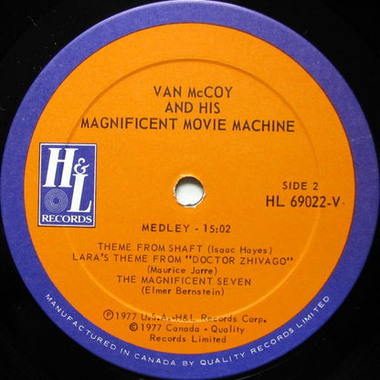 Van McCoy – And His Magnificent Movie Machine (Used vinyl)