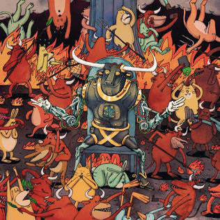 Dance Gavin Dance – Afterburner (Used vinyl) (2020 Red & Orange Swirl)