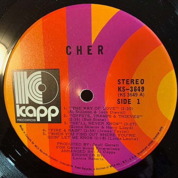 Cher – Cher (Used vinyl)