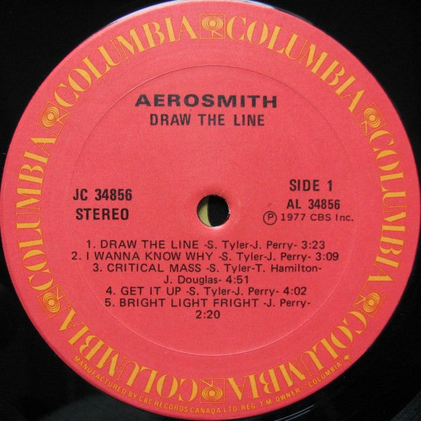 Aerosmith – Draw The Line (Used vinyl)