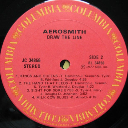 Aerosmith – Draw The Line (Used vinyl)