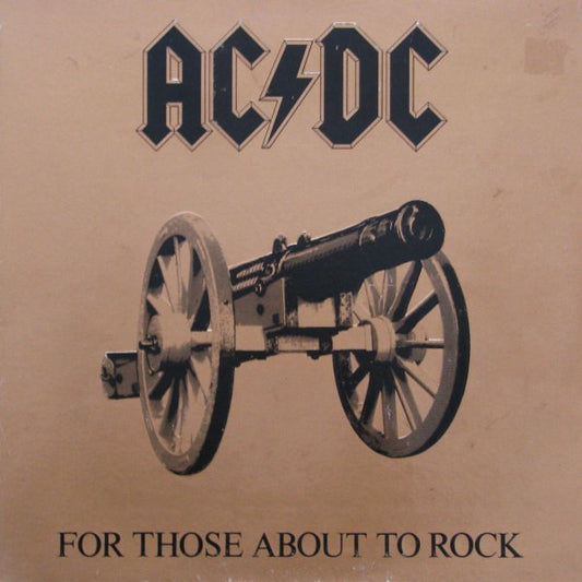 AC/DC – For Those About To Rock (We Salute You) (Used vinyl)