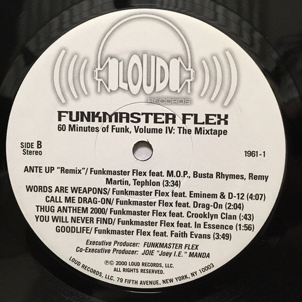 Funkmaster Flex – 60 Minutes Of Funk, Volume IV: The Mixtape (Used vinyl)