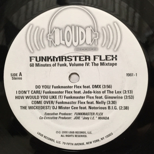 Funkmaster Flex – 60 Minutes Of Funk, Volume IV: The Mixtape (Used vinyl)