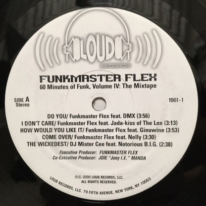 Funkmaster Flex – 60 Minutes Of Funk, Volume IV: The Mixtape (Used vinyl)