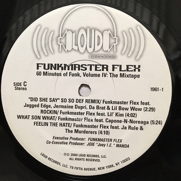 Funkmaster Flex – 60 Minutes Of Funk, Volume IV: The Mixtape (Used vinyl)