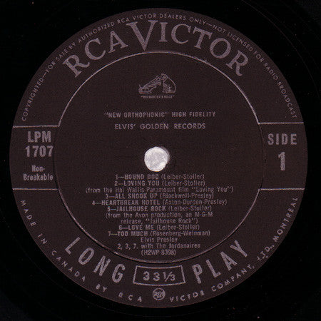 Elvis Presley – Elvis' Golden Records (Used vinyl)