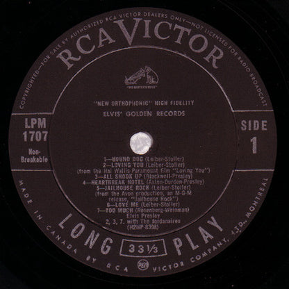 Elvis Presley – Elvis' Golden Records (Used vinyl)