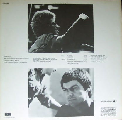 Keith Jarrett / Jan Garbarek – Luminessence - Music For String Orchestra And Saxophone (Used vinyl)