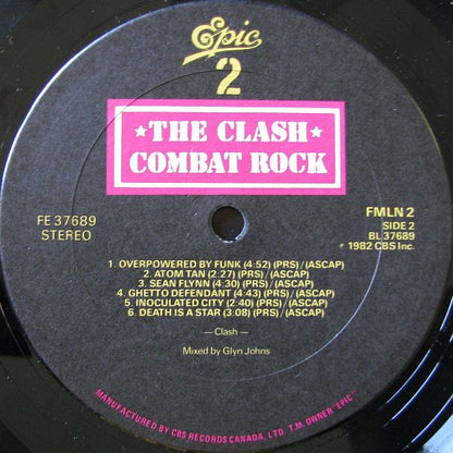 The Clash – Combat Rock (Used vinyl)