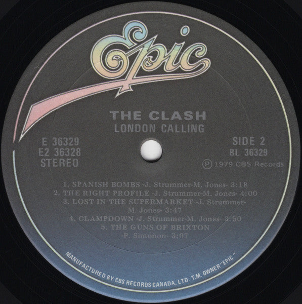 The Clash – London Calling (Used vinyl)