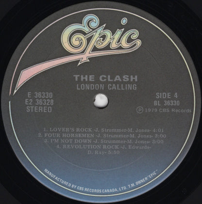 The Clash – London Calling (Used vinyl)
