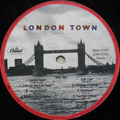 Wings – London Town (Used vinyl)