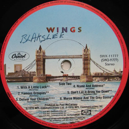 Wings – London Town (Used vinyl)