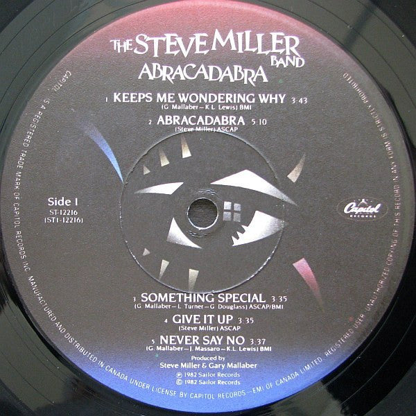 The Steve Miller Band – Abracadabra (Used vinyl)