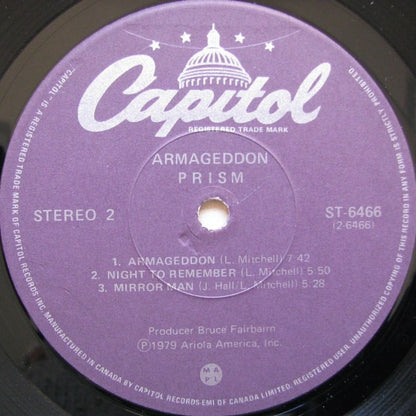 Prism – Armageddon (Used vinyl)