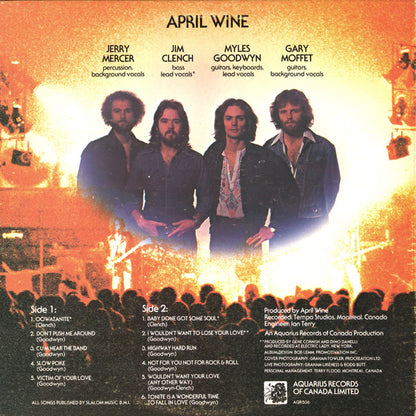 April Wine – Stand Back (Used vinyl)