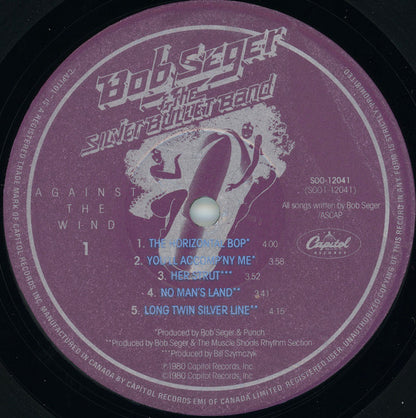 Bob Seger & The Silver Bullet Band – Against The Wind (Used vinyl)