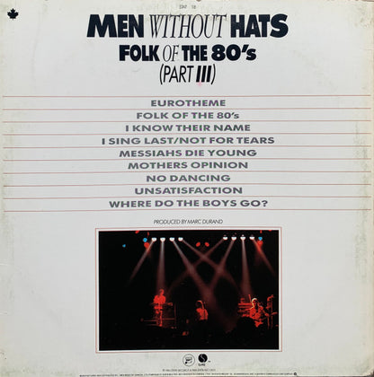 Men Without Hats – Folk Of The 80's (Part III) (Used vinyl)