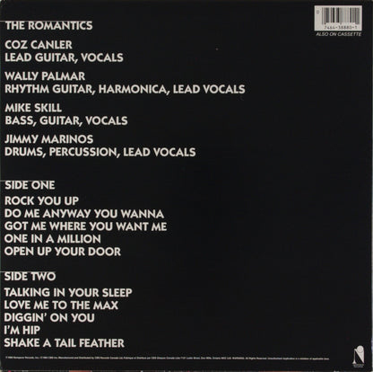 The Romantics – In Heat (Used vinyl)