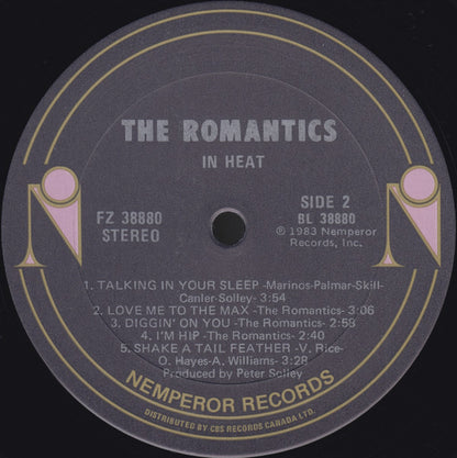 The Romantics – In Heat (Used vinyl)