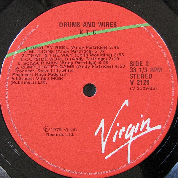 XTC – Drums And Wires (Used vinyl)