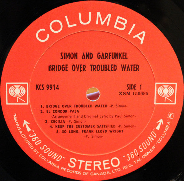 Simon And Garfunkel – Bridge Over Troubled Water (Used vinyl)