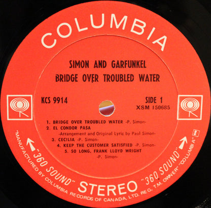 Simon And Garfunkel – Bridge Over Troubled Water (Used vinyl)