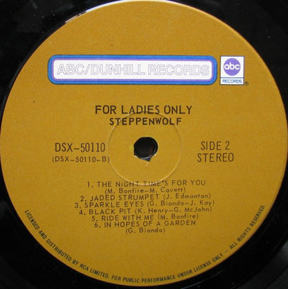 Steppenwolf – For Ladies Only (Used vinyl)