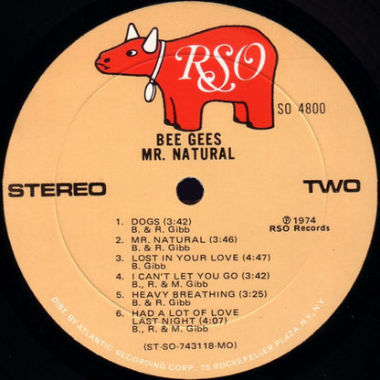 Bee Gees – Mr. Natural (Used vinyl)