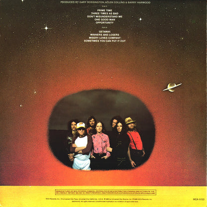 Rossington Collins Band – Anytime, Anyplace, Anywhere (Used vinyl)
