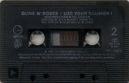 Guns N' Roses – Use Your Illusion I (Used cassette)