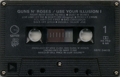 Guns N' Roses – Use Your Illusion I (Used cassette)