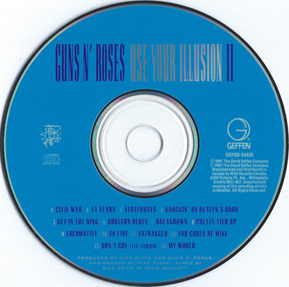 Guns N' Roses – Use Your Illusion II - Used CD