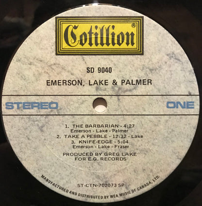 Emerson Lake & Palmer – Emerson Lake & Palmer (Used vinyl)
