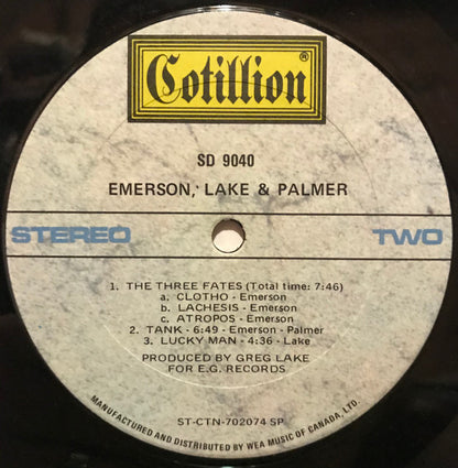 Emerson Lake & Palmer – Emerson Lake & Palmer (Used vinyl)